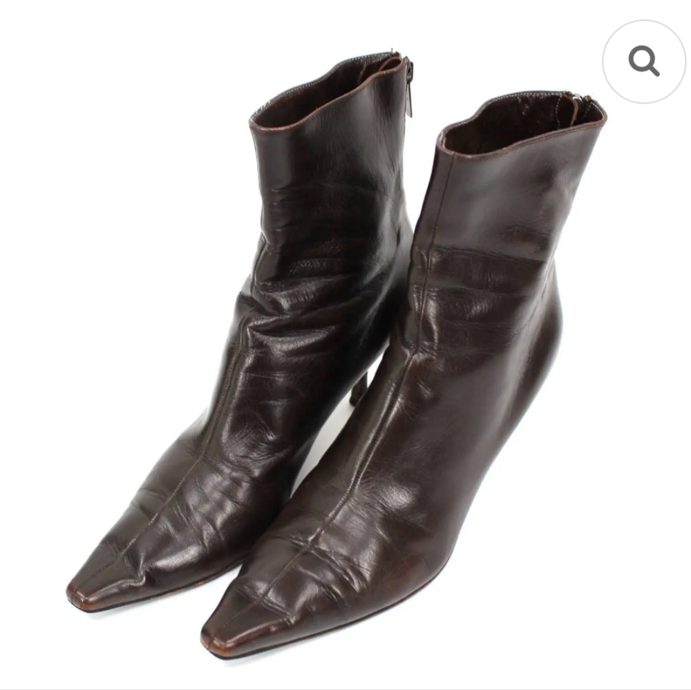 Jimmy Choo Daisy Dark Brown Booties